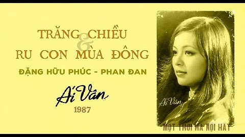 Trăng chiều & Ru con mùa đông (Đặng Hữu Phúc - Phan Đan 1987) - Ái Vân