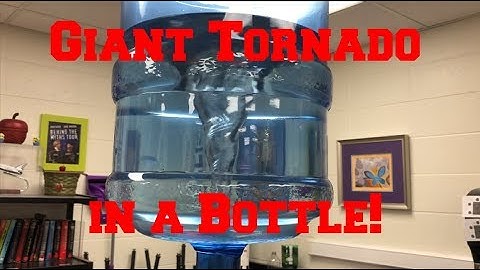 Giant Tornado in a Bottle!  (The MEGA-VORTEX)