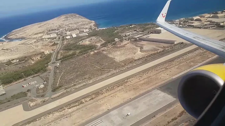 Flight from Las Palmas to Frankfurt