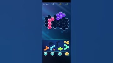 Block! Hexa Puzzle~Blended A block 7 to 9 levels~ level-33