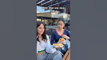 That one slow friend 🤣 @SofiManassyan | Andra Gogan