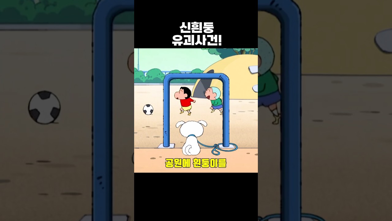 신흰둥 유괴사건! #짱구