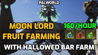 Palworld: 160+ IV Fruits per Hour | Moon Lord & Hallowed Bars Farming