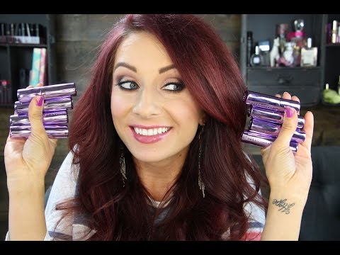 Videó: Urban Decay Slowburn Sheer Revolution ajakrúzs felülvizsgálata, Swatches