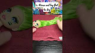 DIY: How to make Rainbow High doll hair beautiful again