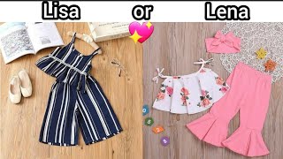 Lisa or Lena #18  girl's summer style  pinkaliza