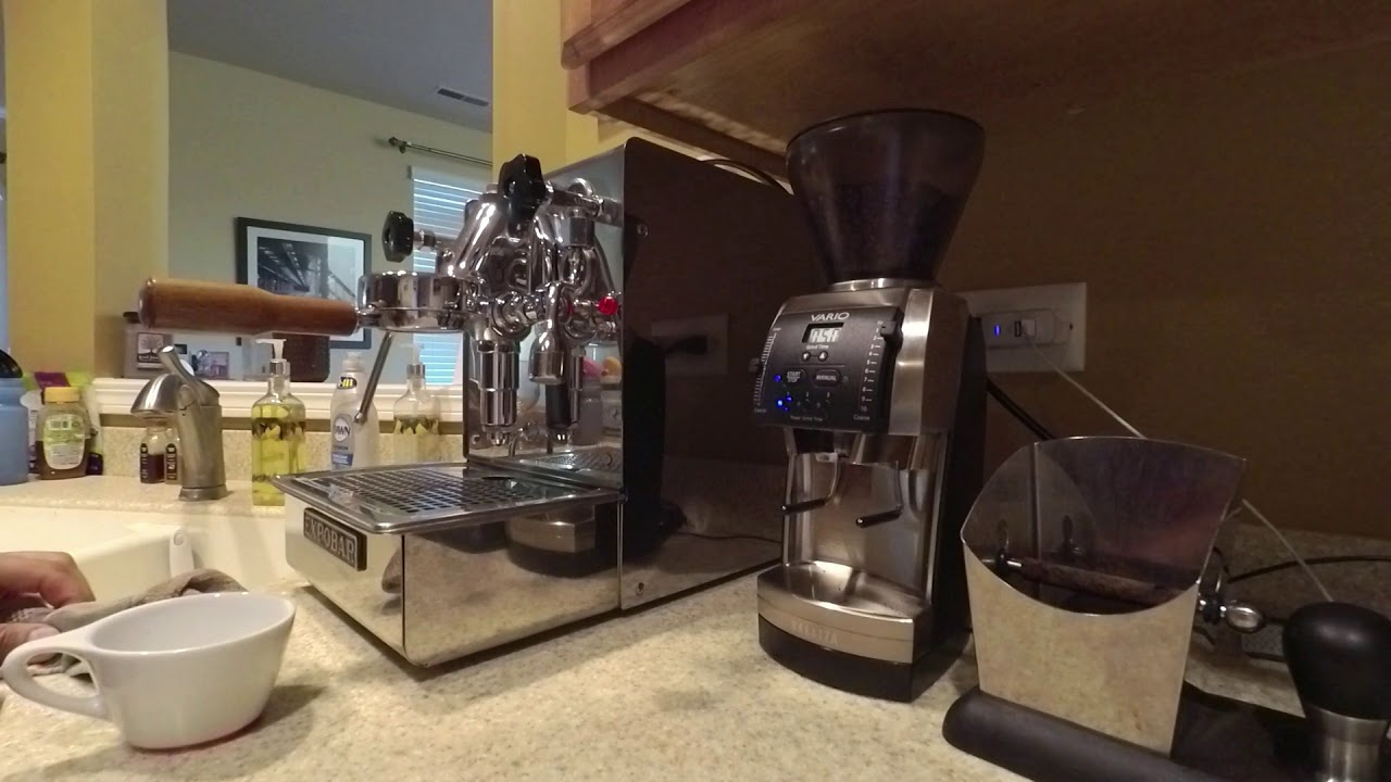 Expobar Brewtus IIIV and Baratza Vario 886 YouTube