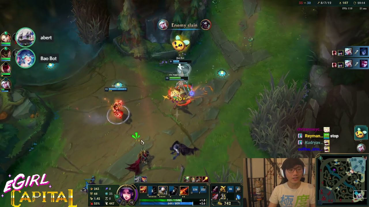 Boxbox Programmed AI Gets A Double Kill - League Of Legends