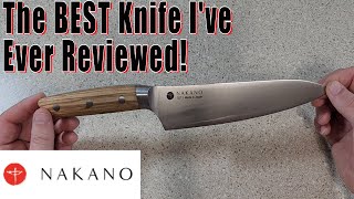 Mito Santoku Chef Knife From Nakano Knives Review