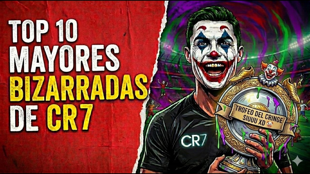TOP 10 MAYORES BIZARRADAS DE CRISTIANO RONALDO