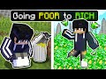 Going poor to rich in minecraft