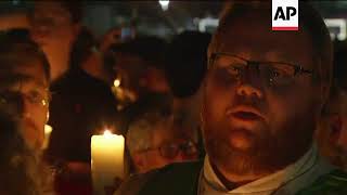 Raw: Hundreds Gather For Charlottesville Vigil