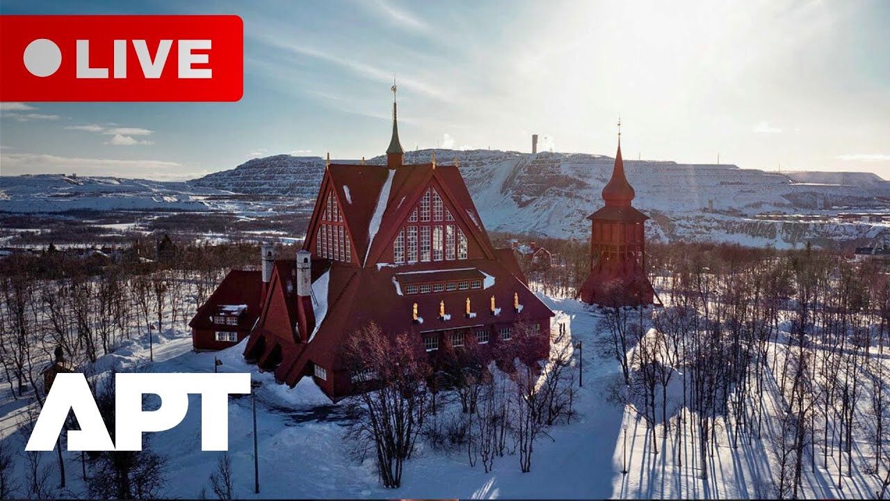LIVE | 100-Year-Old Kiruna Church Moves Through Arctic Sweden | Epic Relocation Begins | APT