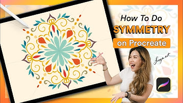 Edit Drawing Guide: How to do Symmetry on Procreate 😮