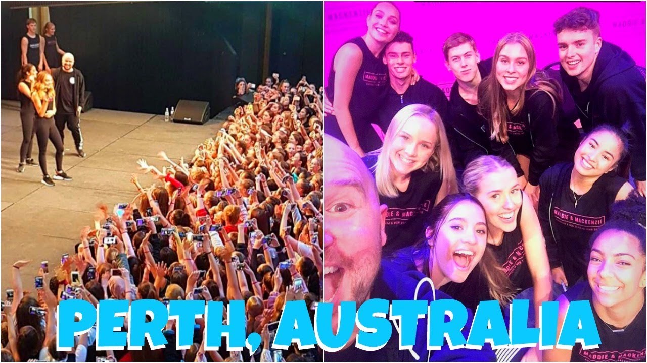 MADDIE AND MACKENZIE TOUR! PERTH, AUSTRALIA🇦🇺 | KFZ MNZ