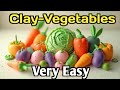 Realistic Foam Clay Vegetables | DIY Miniature Vegetables | Easy Craft