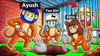 Roblox ESCAPE THE ZOO With Ayush and Ekta 🔥