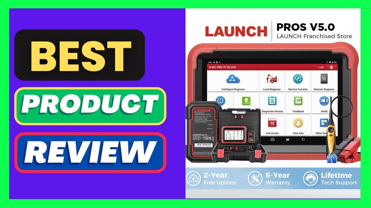 LAUNCH X431 PROS V 5.0 Car Diagnostic Tools Automotive OBDII Scan