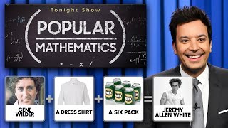 Popular Mathematics: Jonah Hill, Dry Erase Board, Post Malone | The Tonight Show