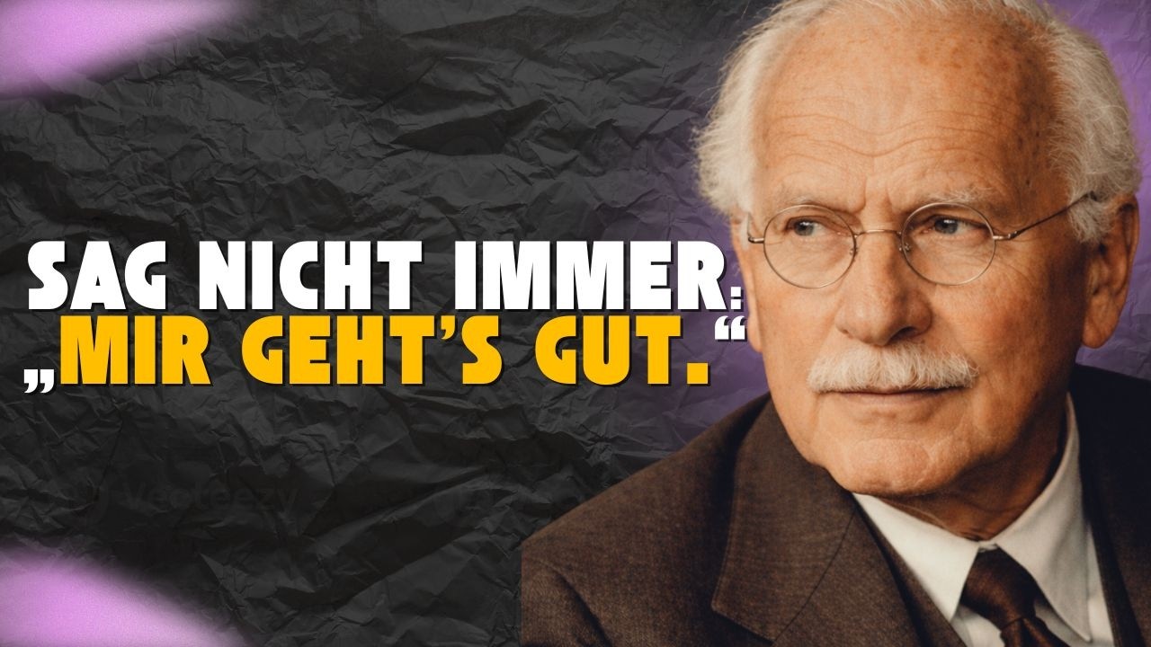 Was wirklich passiert, wenn du sagst: „Mir geht’s gut“ | Carl Jung