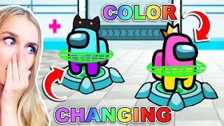 Among Us BUT EVERYONE Can CHANGE COLORS! (Among Us) screenshot 5