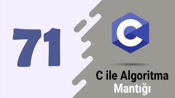 Ders 71 C Programlamada Dizilere Veri Yazdırıp Okuma