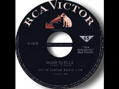 Inédit Sylvie Vartan Quand Tu Es Là Radio Live 1965