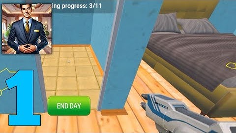 My Hotel Simulator 3d Gameplay Walkthrough part 1 (Android, IOS)