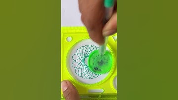 Spirograph simple art😊#shorts #spirograph #satisfafying #art#asmr #youtube