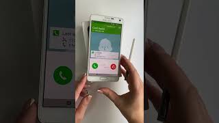 Samsung Galaxy Note 4 incoming call with stylus ( Original ringtone ) Resimi