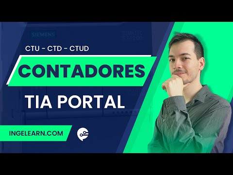 ✅ CONTADORES en TIA PORTAL - CTU, CTD, CTUD - BIEN EXPLICADO CON EJEMPLOS