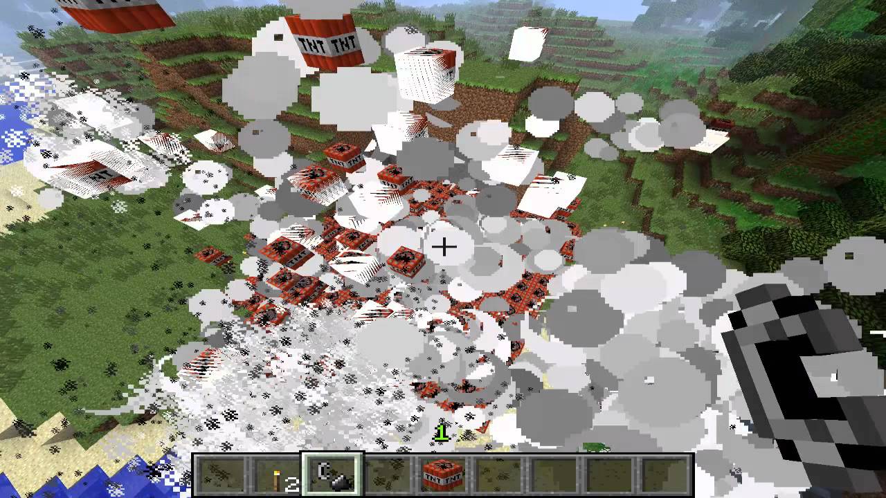 minecraft biggest explosion ever YouTube