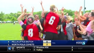 Iowa girls state soccer 1A and 2A semifinal highlights