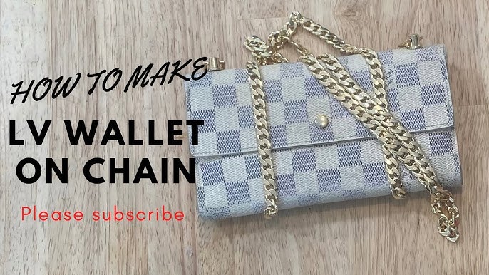 DIY LV WOC  HOW TO CONVERT YOUR WALLET WITHOUT MODIFICATIONS 