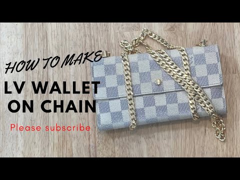 DIY Handbag Chain  Add a Chain To Your Bag, Belt Bag, or Wallet: Louis  Vuitton, Dior, Versace, etc. 