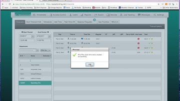Add Missing Punch on Timecard