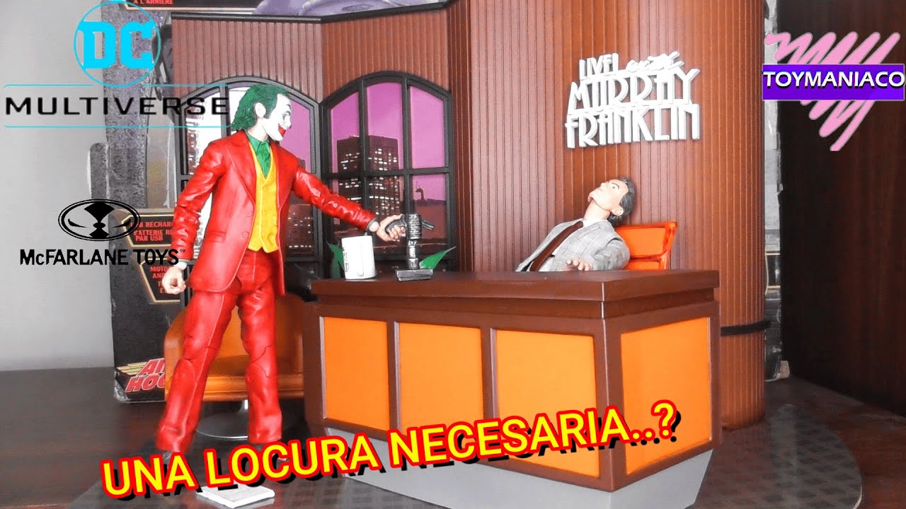 McFarlane DC Multiverse Joker  Franklin Murray Arthur Fleck Joaquin Phoenix  Review en Español
