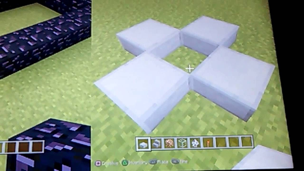 How to make a trophy stand on Minecraft(ps3) - YouTube