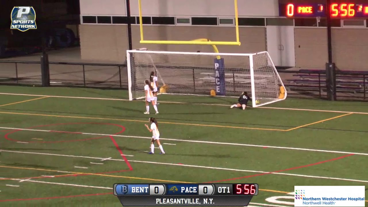 Bentley Women's Soccer Highlights vs Pace YouTube
