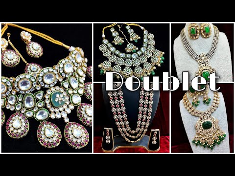 Doublet Stone Jewellery Wholesale | Clear Stone Jewellery Wholesale | Clear Stone AD