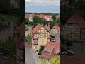 Кведлинбург 🏰 вид на город с замковой горы #deutschland #sachsenanhalt #quedlinburg #германия