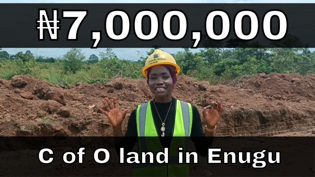 Inside a ₦7Million Safest land to buy in Enugu/ Cheap land for sale in