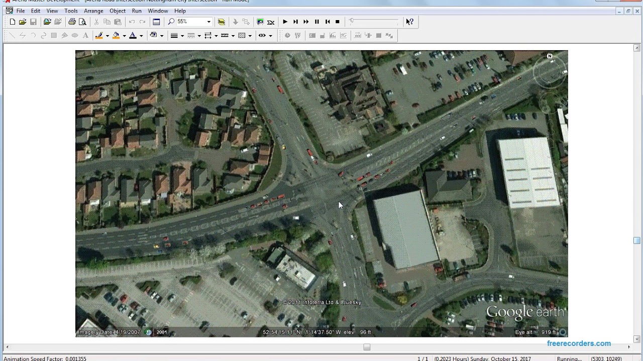 Traffic Lights project Arena Simulation YouTube