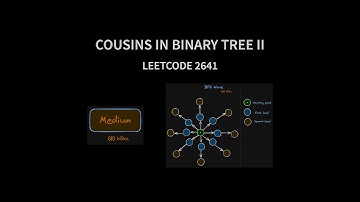 Cousins in Binary Tree II - Leetcode 2641 - Java