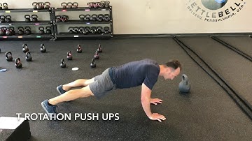 T Rotation Push Up