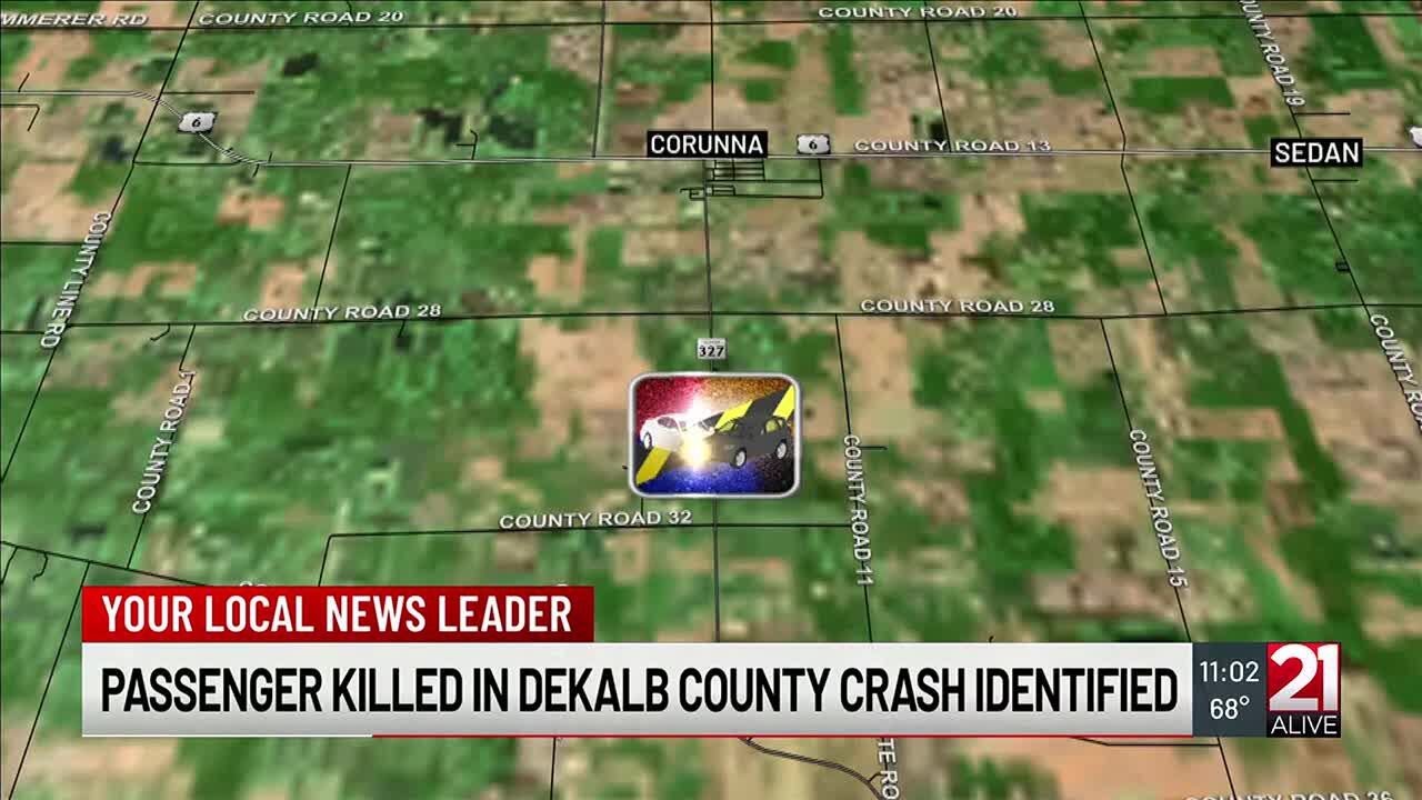CORONER: Passenger killed in crash in DeKalb County last Saturday ...