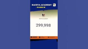 300K Subscribers Completed #racevaacademy