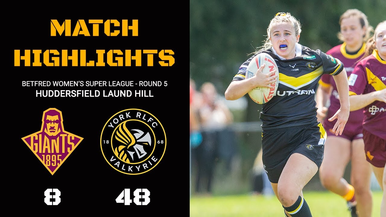 Huddersfield Giants 8-48 York Valkyrie - Match Highlights