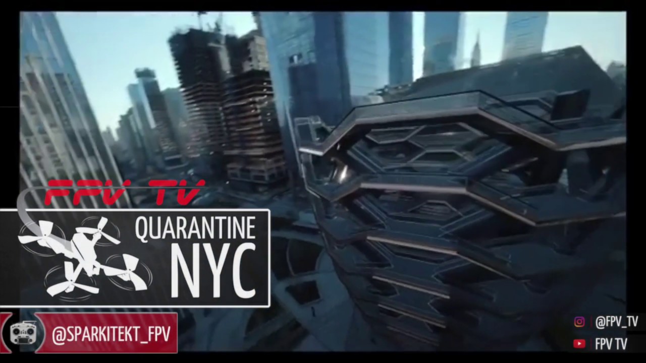 NYC QUANRANTINE FROM FPV DRONE VIEW ! BREATH TAKING !