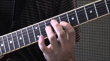 B Lydian Scale (3 notes per string) guitar
